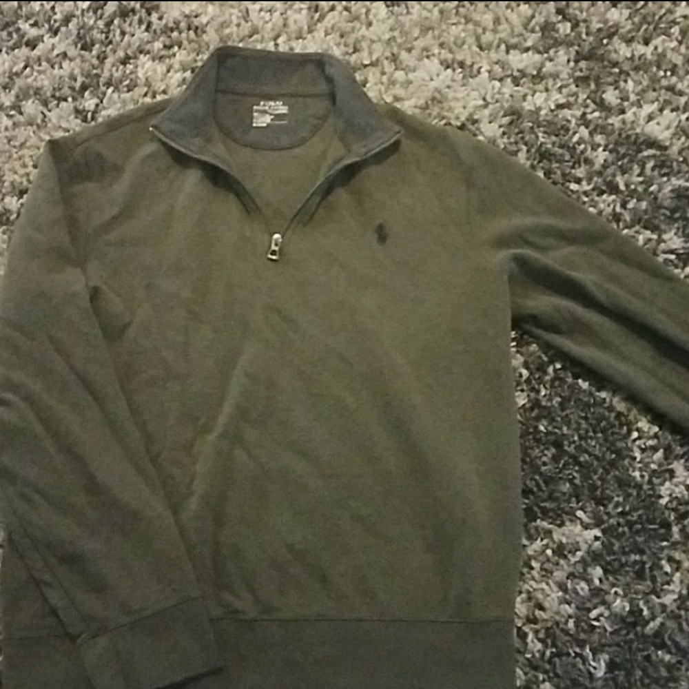 Mens Polo-Performance Sweater